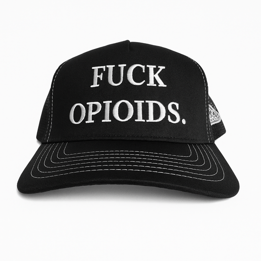 Fuck Opioids Trucker Hat