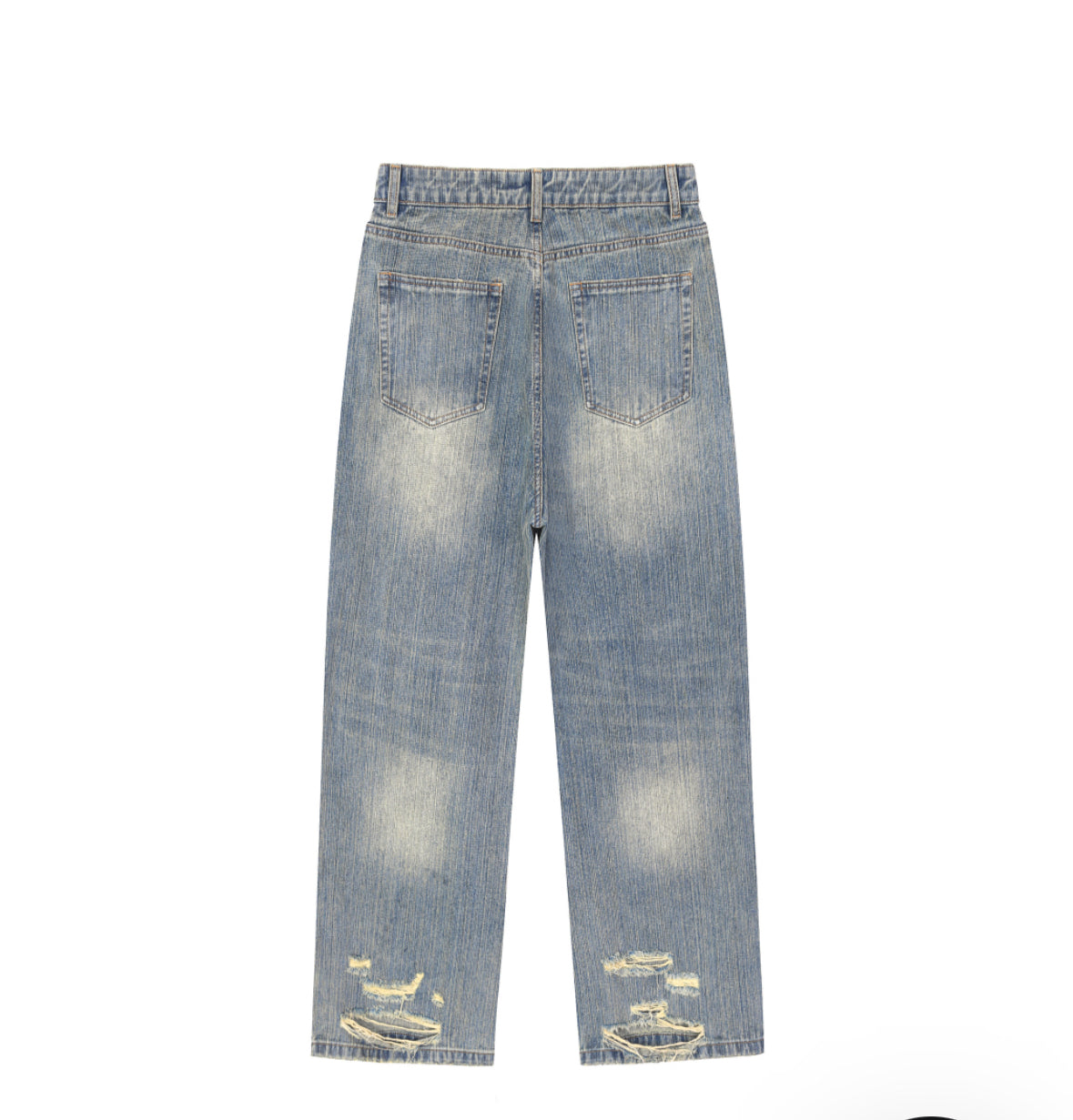 Bag Legends blue wash men's denim back view