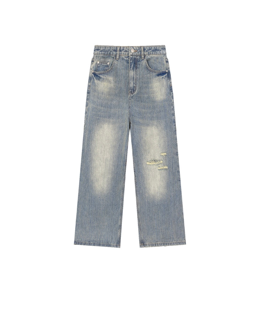 Bag Legends blue wash men's denim front view
